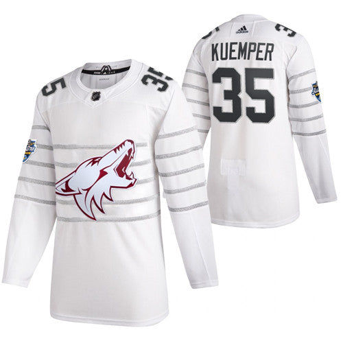 Darcy Kuemper Utah Mammoth white jersey