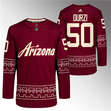 Sean Durzi Garnet Utah Mammoth Alternate jersey