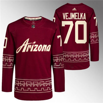 Karel Vejmelka Garnet Utah Mammoth Alternate jersey