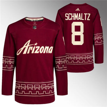 Nick Schmaltz Garnet Utah Mammoth Alternate jersey