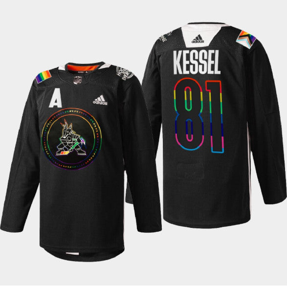 Phil Kessel Utah Mammoth black jersey