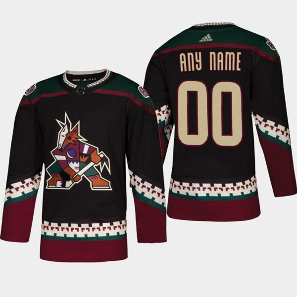 Custom Utah Mammoth black jersey