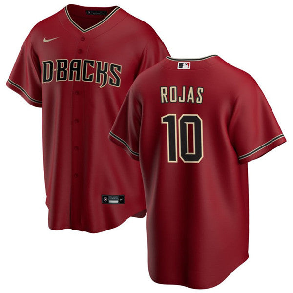 Josh Rojas Arizona Diamondbacks red jersey