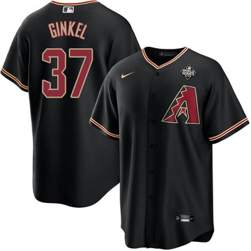 Kevin Ginkel Arizona Diamondbacks black jersey