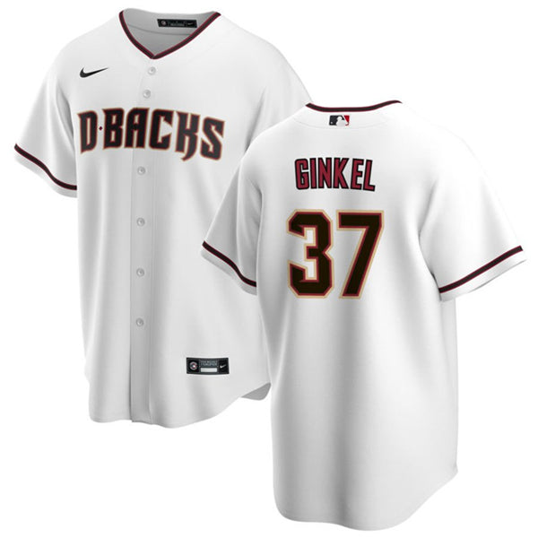 Kevin Ginkel Arizona Diamondbacks white jersey