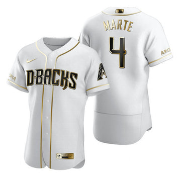 Ketel Marte Arizona Diamondbacks white jersey