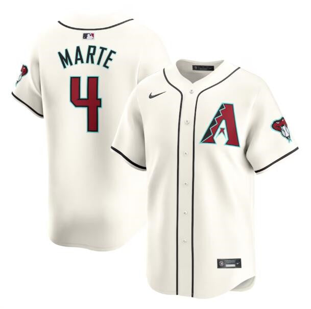 Ketel Marte Arizona Diamondbacks cream jersey