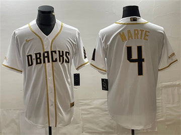 Ketel Marte Arizona Diamondbacks white jersey