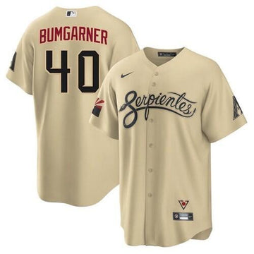 Madison Bumgarner Arizona Diamondbacks gold City Connect jersey