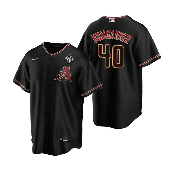 Madison Bumgarner Arizona Diamondbacks black jersey