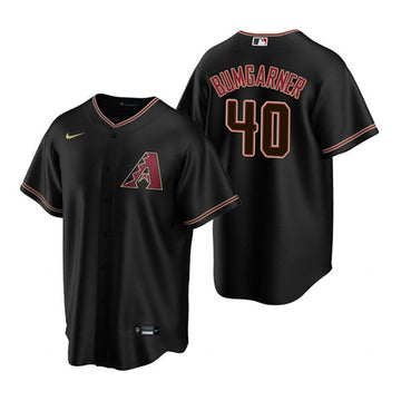 Madison Bumgarner Arizona Diamondbacks black jersey
