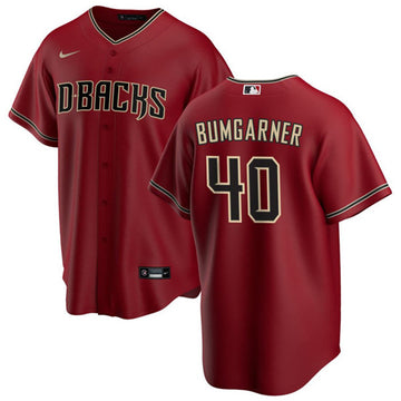 Madison Bumgarner Arizona Diamondbacks red jersey
