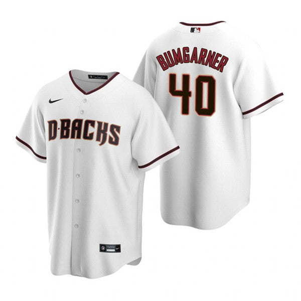 Madison Bumgarner Arizona Diamondbacks white jersey