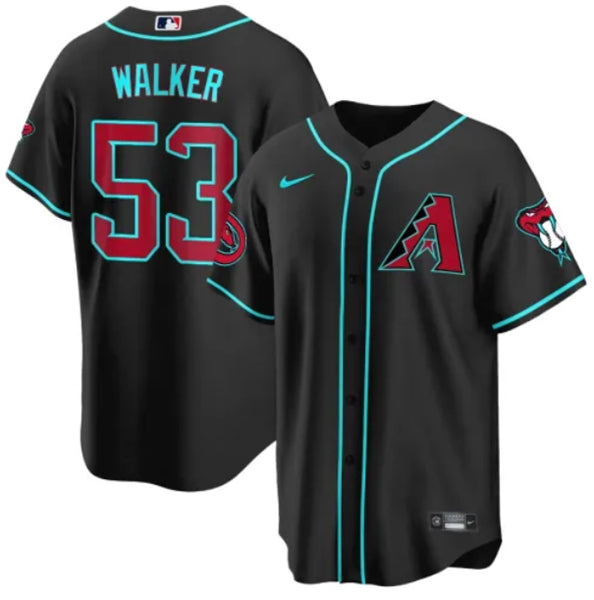 Christian Walker Arizona Diamondbacks black jersey