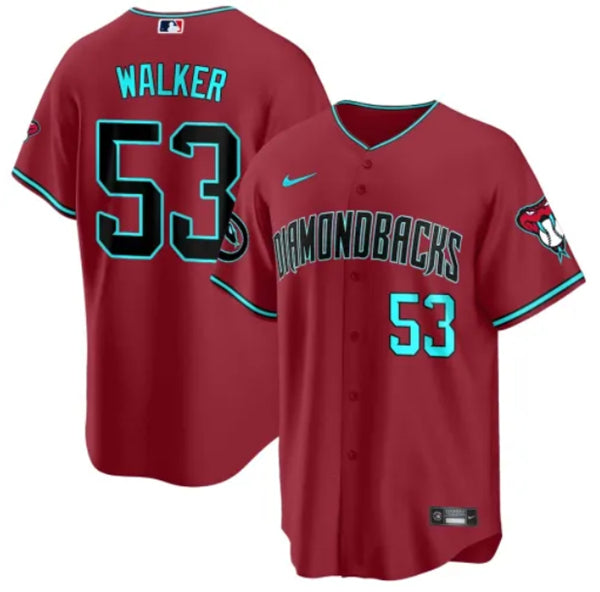 Christian Walker Arizona Diamondbacks red jersey