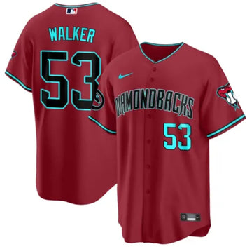 Christian Walker Arizona Diamondbacks red jersey