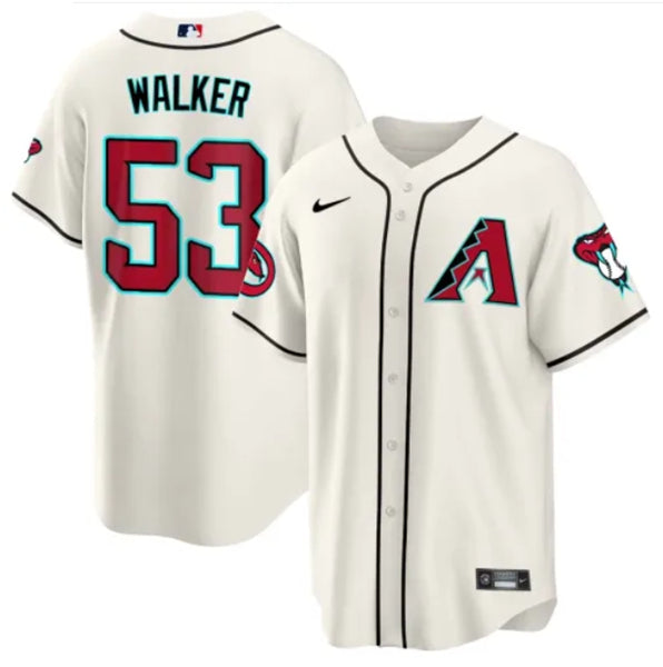 Christian Walker Arizona Diamondbacks white jersey