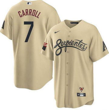 Corbin Carroll Arizona Diamondbacks gold City Connect jersey