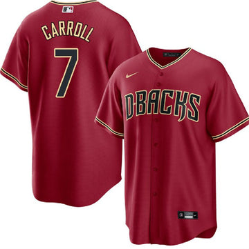 Corbin Carroll Arizona Diamondbacks red jersey