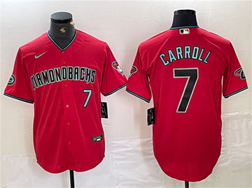Corbin Carroll Arizona Diamondbacks red jersey