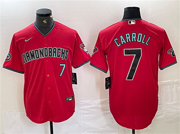 Corbin Carroll Arizona Diamondbacks red jersey
