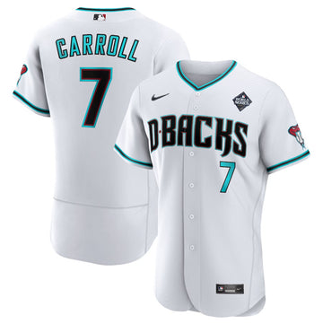 Corbin Carroll Arizona Diamondbacks white jersey