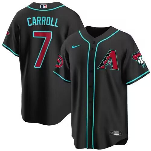 Custom Arizona Diamondbacks black jersey