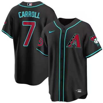 Custom Arizona Diamondbacks black jersey
