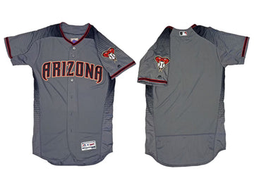 Custom Arizona Diamondbacks gray jersey