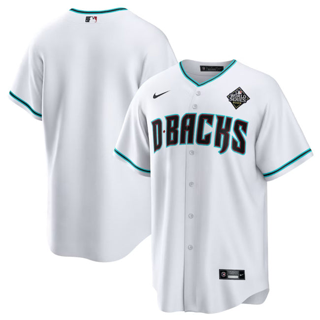 Custom Arizona Diamondbacks white jersey
