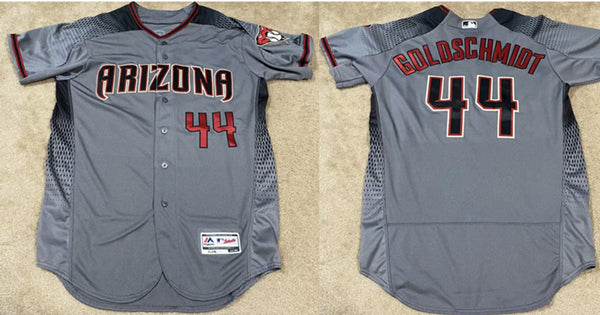 Custom Arizona Diamondbacks gray jersey