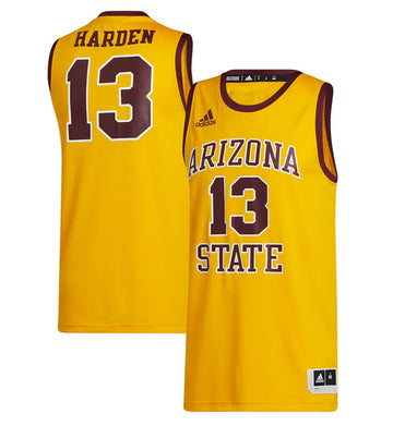James Harden Arizona State Sun Devils gold jersey