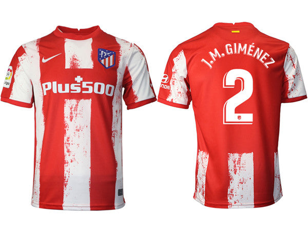 Athletic De Madrid Real Madrid red-white Home jersey