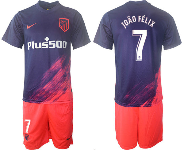 Athletic De Madrid Real Madrid purple Away jersey