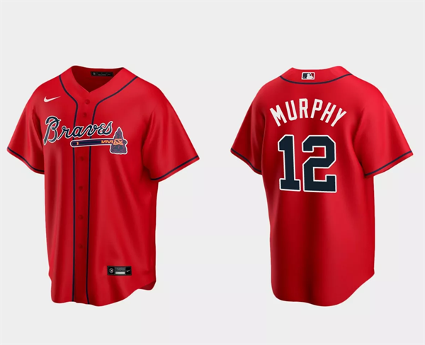 Sean Murphy Atlanta Braves red jersey
