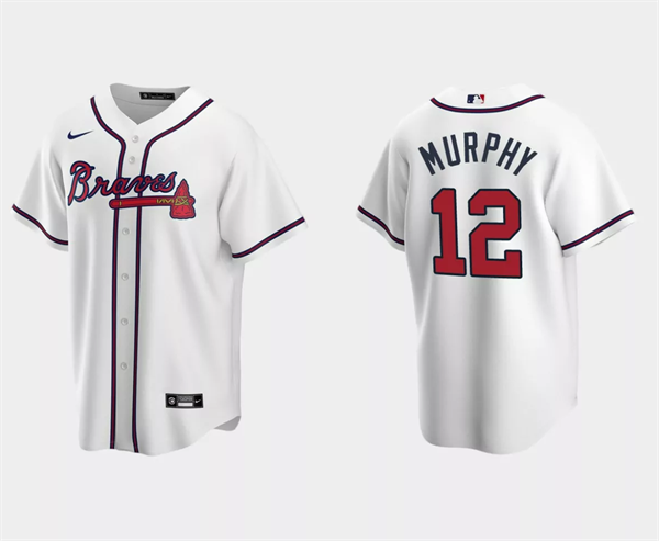 Sean Murphy Atlanta Braves white jersey