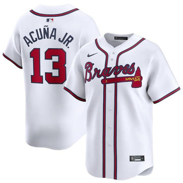 Ronald Acuna Jr Atlanta Braves white Home jersey