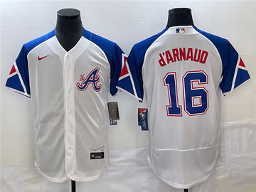 Travis Atlanta Braves white City Connect jersey