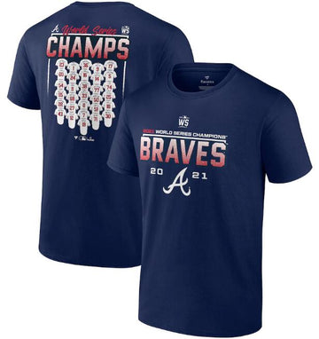 Atlanta Braves navy jersey