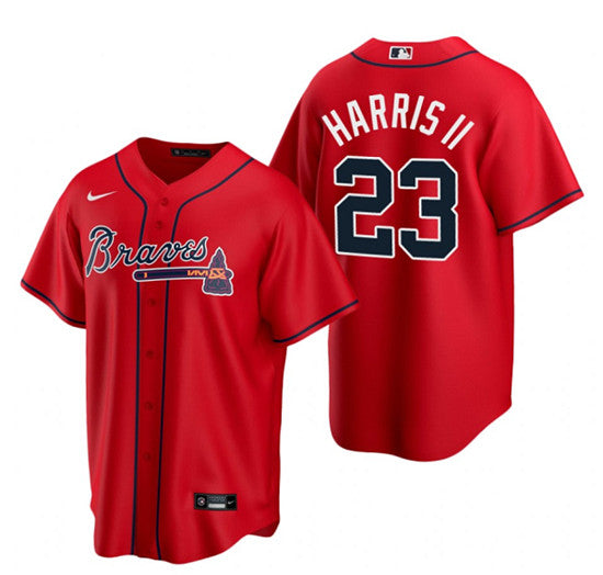 Michael Harris II Atlanta Braves red jersey
