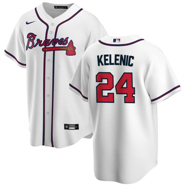 Jarred Kelenic Atlanta Braves white jersey