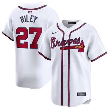 Austin Riley Atlanta Braves white Home jersey