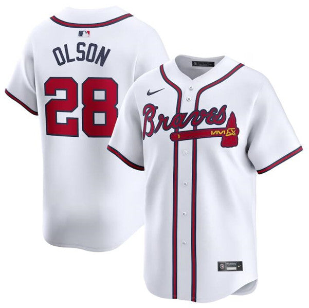 Matt Olson Atlanta Braves white Home jersey