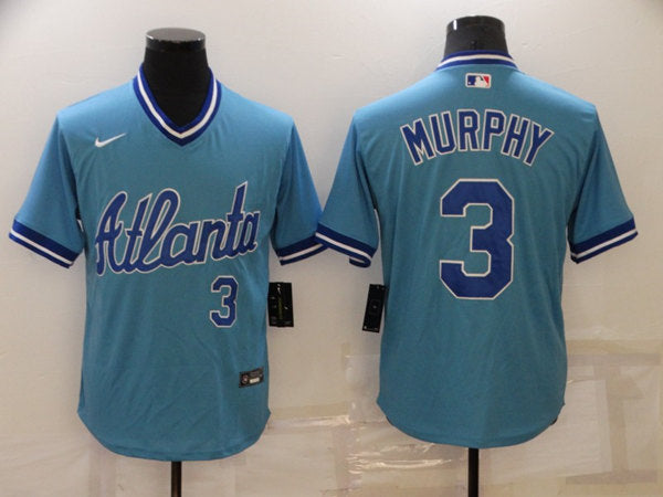 Dale Murphy Atlanta Braves blue jersey