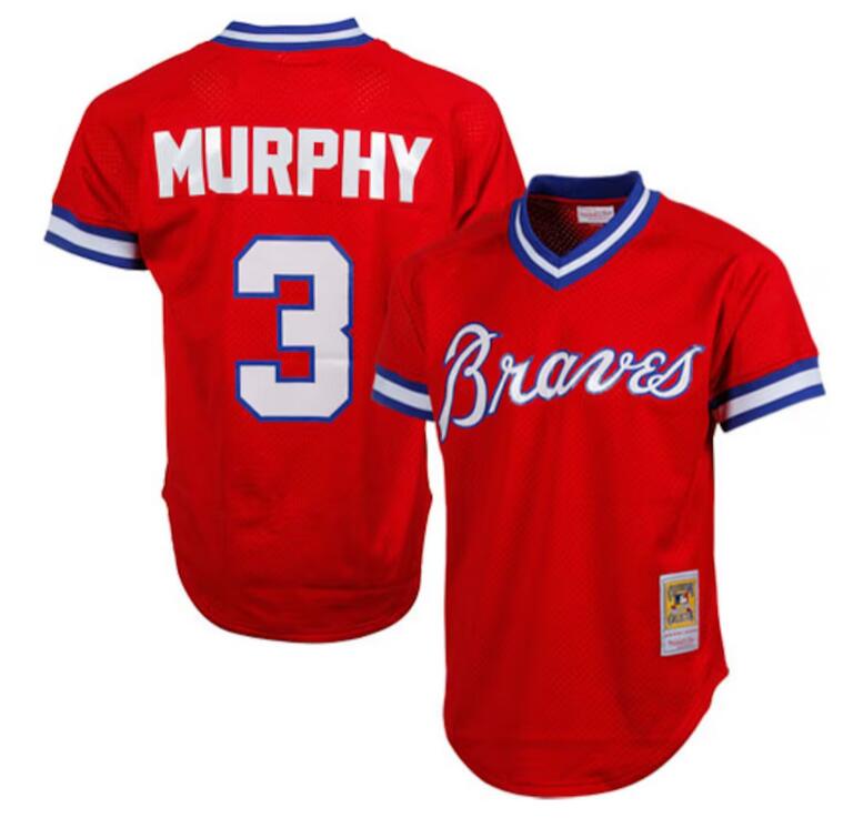 Dale Murphy Atlanta Braves red jersey