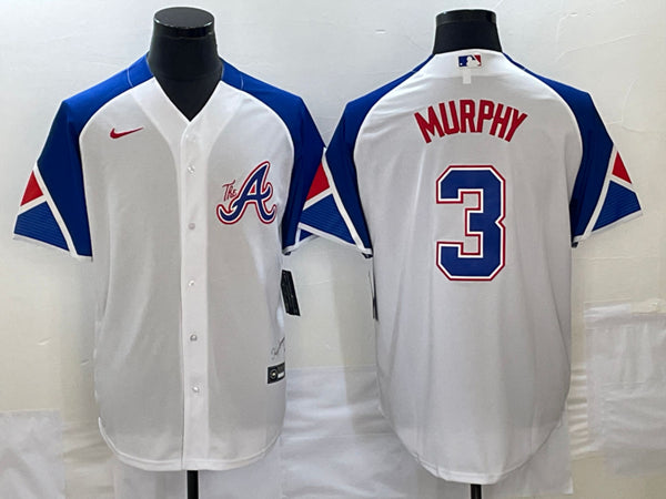 Dale Murphy Atlanta Braves white City Connect jersey