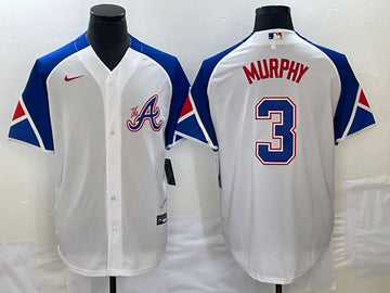 Dale Murphy Atlanta Braves white City Connect jersey
