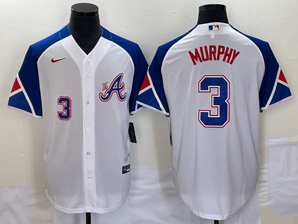 Dale Murphy Atlanta Braves white City Connect jersey