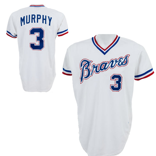 Dale Murphy Atlanta Braves white jersey