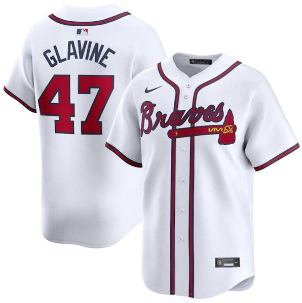 Tom Glavine Atlanta Braves white Home jersey